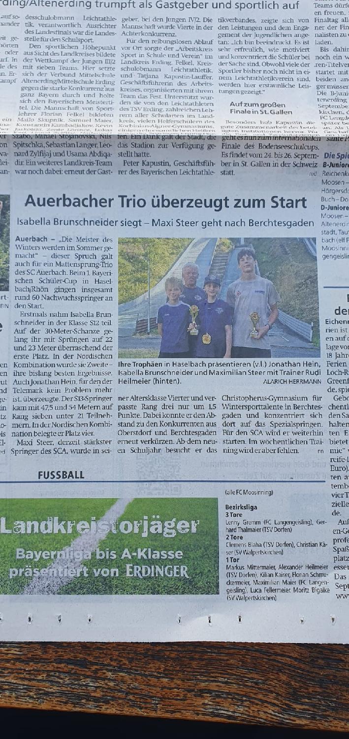 Auerbacher Trio überzeugt zum Start